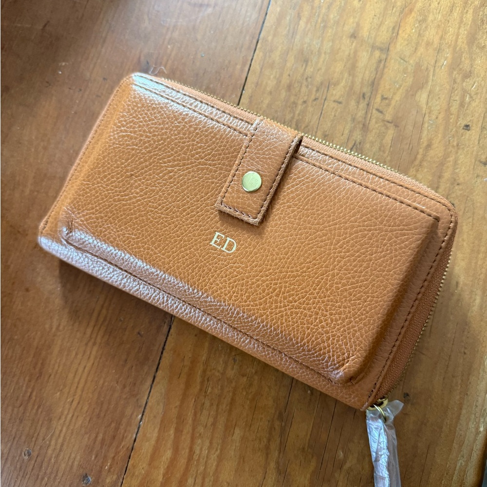 Mark & Graham Tan Leather Wallet